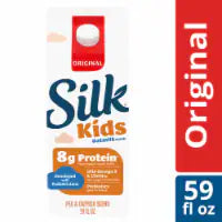 Silk Dairy Free Kids Original Oat Milk Blend Half Gallon