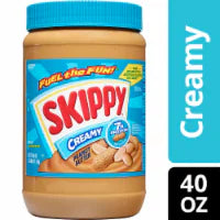 Skippy® Creamy Peanut Butter 40 oz (2 lbs 8 oz)