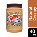 Skippy® Natural Creamy Peanut Butter Spread 40 OZ (2 lb 8 oz)