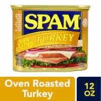 SPAM® Oven Roasted Turkey NET WT 12 OZ (340g)