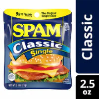 SPAM® Single Classic Net Wt 2.5 oz (71g)