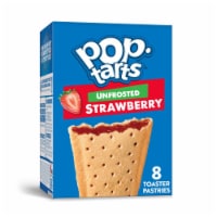 Kellogg's Pop-Tarts Unfrosted Strawberry Toaster Pastries