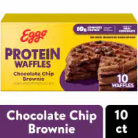 Eggo® Frozen Protein Waffles Chocolate Chip Brownie 10 ct / 1.23 oz