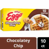 Kellogg's® Eggo® Chocolatey Chip Frozen Waffles 10 ct / 1.23 oz