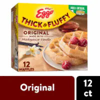 Kellogg's® Eggo® Thick and Fluffy Original Family Pack Frozen Waffles 12 ct / 1.93 oz