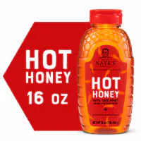 Nature Nate’s® Hot Honey - 100% Pure Honey Infused with Chili Peppers 16oz