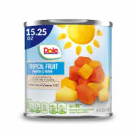 Dole® Canned Tropical Fruit In Light Syrup And Passion Fruit Juice 15.25oz