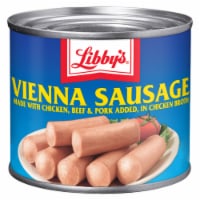 Libby's Vienna Sausage in Chicken Broth Canned Sausage 4.600 OZ