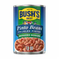 Bush's Reduced Sodium Pinto Beans 16 oz