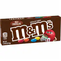 M&M'S Milk Chocolate Candy Theater Box 3.1 oz