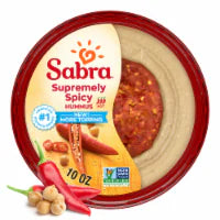 Sabra Supremely Spicy Hummus 10 oz