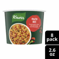 Knorr Fajita Rice Cup 2.6 oz / 8 Pack