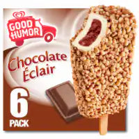 Good Humor Chocolate Eclair Frozen Dairy Dessert Bars