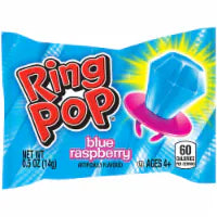 Ring Pop® Blue Raspberry Candy Jewelry 0.5 oz