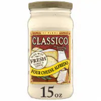 Classico Four Cheese Alfredo Spaghetti Pasta Sauce 15oz