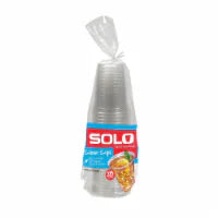 Solo Clear Plastic Cups 28 ct / 18 oz