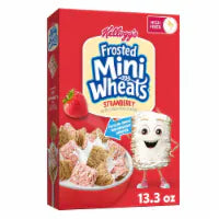 Kellogg's® Frosted Mini-Wheats Strawberry Cereal 13.3 oz