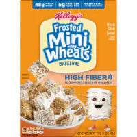 Kellogg's® Frosted Mini-Wheats High Fiber Cereal 16 oz