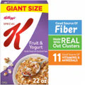 Kellogg's Special K Breakfast Cereal Fruit and Yogurt, Family Breakfast, 22 oz
