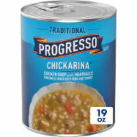 Progresso Traditional Canned Chickarina Soup 19 oz