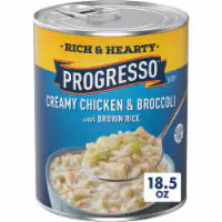 Progresso Rich & Hearty Creamy Chicken & Broccoli Soup 18.5 oz