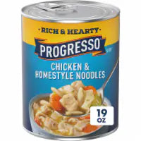 Progresso Rich and Hearty Chicken and Homestyle Noodles Canned Soup 19oz
