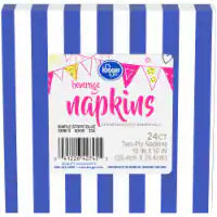 Kroger® Entertainment Essentials Blue Stripe Party Paper Napkins 24 ct