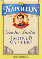 Napoleon® Garlic Butter Smoked Oysters 3.75 oz