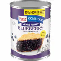 Duncan Hines Comstock More Fruit Blueberry Pie Filling And Topping 21 oz