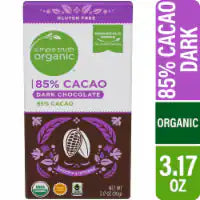 Simple Truth Organic® 85% Cacao Fair Trade Dark Chocolate Bar 3.17 oz