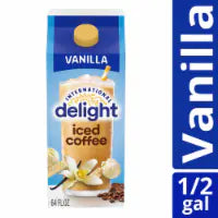 International Delight Vanilla Iced Coffee Carton 64 fl oz