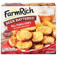 Farm Rich® Beer Battered Dill Pickle Chips 13 oz