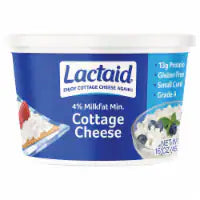 Lactaid® Lactose Free 4% Milkfat Cottage Cheese 16 oz