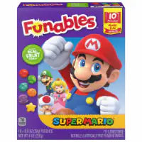 Funables™ Super Mario™ Fruit Flavored Snacks 10 ct / 0.8 oz