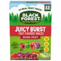 Black Forest Juicy Burst Mixed Fruit Flavored Snacks 22 ct