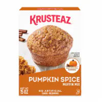 Krusteaz Pumpkin Spice Muffin Mix, Made With Real Pumpkin 15 oz
