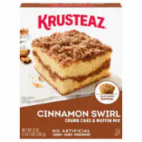 Krusteaz Cinnamon Swirl Crumb Cake & Muffin Mix 21 oz