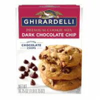 Ghirardelli® Dark Chocolate Chip Premium Cookie Mix 16.75 oz