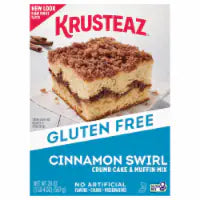 Krusteaz® Gluten Free Cinnamon Crumb Cake Mix 20 oz