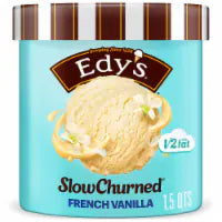 Edy's/Dreyer's Slow Churned French Vanilla Light Ice Cream, 1.5 Qt
