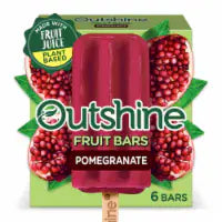 Outshine Pomegranate Frozen Fruit Bars, 6 Count