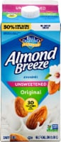 Almond Breeze® Unsweetened Original Almond Milk 1/2 gal