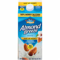 Almond Breeze Hint of Honey Vanilla Almond Milk 1/2 gal