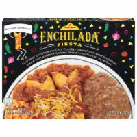 Night Hawk Fiesta® Beef Enchilada® with Rice and Beans Frozen Meal 10.8 oz