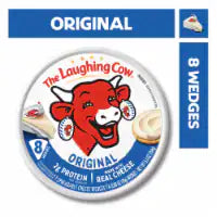 The Laughing Cow® Creamy Original Spreadable Wedge Cheese 8 ct / 5.4 oz