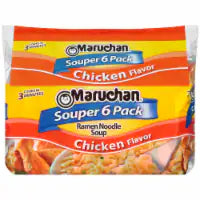 Maruchan® Chicken Flavor Ramen Noodle Soup 6 pack