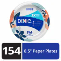 Dixie® Paper Plates 8.5 Inch Disposable Plate