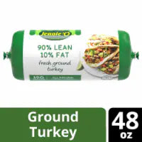 Jennie-O® Fresh Ground Turkey All-Natural* 90% Lean/10% Fat 48 oz