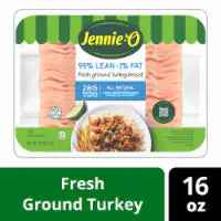 Jennie-O® All Natural* 99% Lean/1% Fat Fresh Ground Turkey Breast 1 lb