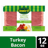 Jennie-O® Lower Fat And Sodium* Turkey Bacon  NET WT 12 OZ